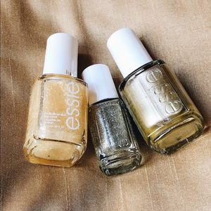 ESSIE METALLICS SET✨🖤 brand new + gorgeous colors